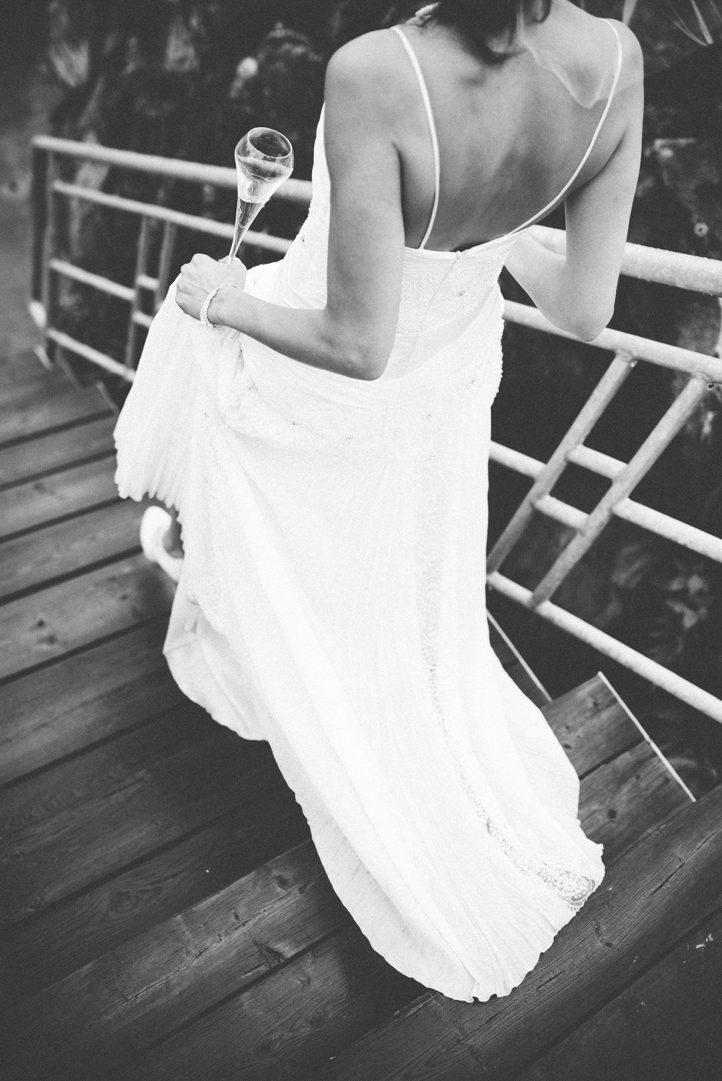 Wedding preparations and details at the Battures