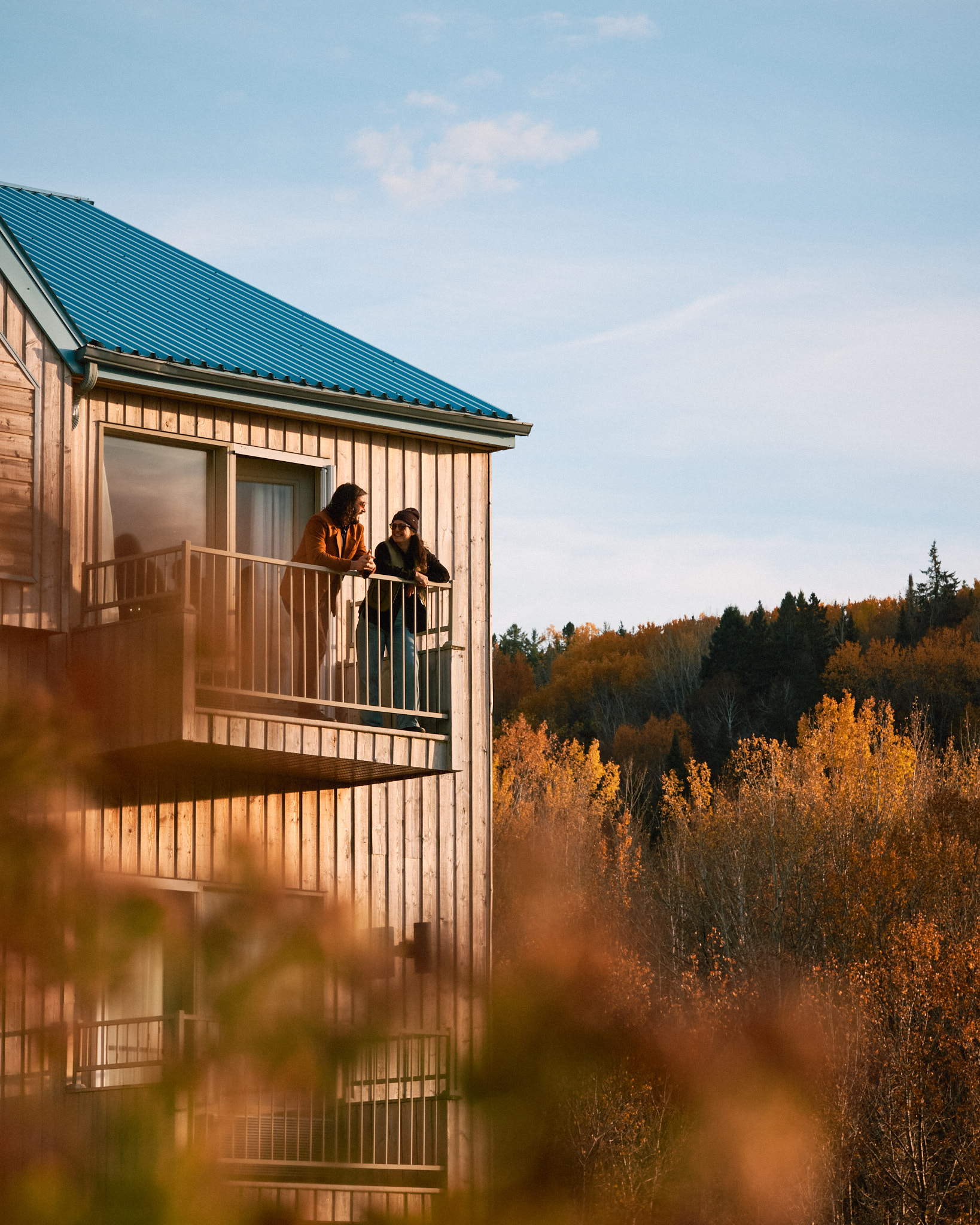 Les Battures à La Baie, face au fjord du Saguenay